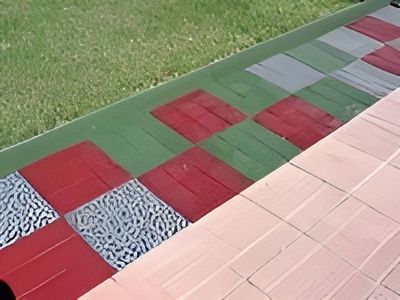 Разноцветная плитка